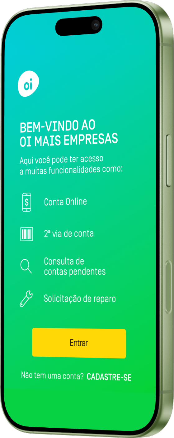 Oi Mais Empresas — boas-vindas