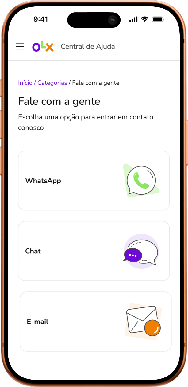 OLX — self-service 1
